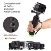 Waterproof Floating Hand Grip Compatible with GoPro Hero 12 11 10 9 8 7 6 5 4 3+ 2 1 Session Black Silver Camera Handler & Handle Mount Accessories Kit for Water Sport and Action Cameras (Green) - Image 2