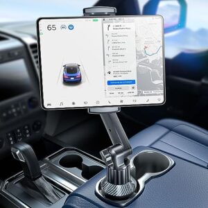 LISEN Tablet Stand for iPad Stand Holder Desk, Foldable iPad Pro Holder Portable Monitor Stand Travel Accessories,Home Office Desk Accessories for Men Gifts 2024 iPad Tab Kindle iPhone 4-15.9" White