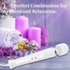 VZVJTR Wired Handheld Massager, Personal Foot Deep Tissue Massager, Back Massager with 10 Speed Settings, Powerful Whole Body Massage Tool for Muscle, Back, Foot, Neck (White) - Image 7