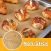 Air Fryer Liners Compatible with Breville the Smart Oven Air Fryer Pro, 100 PCS Unbleached Baking Parchment Paper Disposable with 4 PCS AirFryer Oven Liners Accessories for Breville BOV900BSS - Image 3