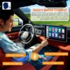 Car Screen Portable Carplay for Apple: 7 Inch Android Auto - Wireless Car Play with Backup Camera,2.5K Dash Cam,GPS Navigation,Car Audio Receivers Bluetooth,Mirror Link, Bluetooth,FM,Siri AMTIFO A28 - Image 9