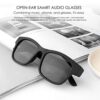 Smart Glasses Bluetooth Sunglasses for Men Wireless Bluetooth Headset IPX4 Waterproof Compatible with Smart Phones Easy to Make Phone Calls and Listen to Music Polarized Lenses - Image 2