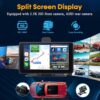 Car Screen Portable Carplay for Apple: 7 Inch Android Auto - Wireless Car Play with Backup Camera,2.5K Dash Cam,GPS Navigation,Car Audio Receivers Bluetooth,Mirror Link, Bluetooth,FM,Siri AMTIFO A28 - Image 5