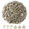 300 Pcs Bag of Fucks to Give 3 Style Wooden Fucks and Icons Set Stress Relief Gadgets Funny Office Supplies Desk Accessories Gifts for Friends Valentine Birthday New Year