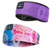 MUSICOZY Sleep Headphones Bluetooth 5.4 Headband, Sports Wireless Earphones Sweat Resistant Earbuds Sleeping Headphone with Ultra-Thin HD Stereo Speaker for Workout Running Cool Gadgets Unique Gifts