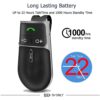 Bluetooth Phone Speaker for Car, SUNITEC Hands Free Bluetooth Car Speaker for Cell Phone, Support Siri Google Voice Assistant, AUTO Power ON Off, Speakerphone with Visor Clip - Image 7