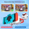 Upgraded VR Headset for Nintendo Switch & Switch OLED Model, Switch VR Glasses with Adjustable HD Lenses and Comfortable Head Strap, Labo VR Kit 3D Goggles for Switch Accessories (White&Blue) - Image 7