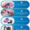 Voerou Sleep Headphones Wireless Bluetooth - Adjustable Headband Earbuds Washable Sleeping Headphones, Technology Gadgets for Side Sleepers, Workout, Jogging, Yoga, Travel, Meditation - Image 7