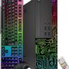 Dell OptiPlex Desktop RGB Computer PC, Intel Core i7 Quad-Core Processor, 16GB RAM, 512GB SSD, 24 Inch HDMI Monitor, RGB Keyboard Mouse and Headset, WiFi, Windows 10 Pro (Renewed) - Image 2