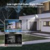 HubFlashy 1080P Outdoor Security Camera Wireless with 2-Way Talk, Battery Powered, Color Night Vision, Suitable for Home Security Indoor/Outdoor, Cloud Storage, Smart AI Motion Detection (2 Pack) - Image 2
