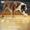 West Paw Zogoflex Qwizl Interactive Treat Dispensing Dog Puzzle Treat Toy for Dogs, Granny Smith, Large - Image 3