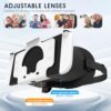 MVPTGRS VR Headset for Original Nintendo Switch & Switch OLED Model Upgraded, Virtual Reality Glasses with Adjustable HD Lenses and Comfortable Head Strap, Labo Kit, 5D Goggles - Image 3