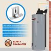Combustion Shutoff Device Assembly Replacement Kit for Water Heater FVIR, Compatible with Rheem, Ruud, Richmond, GE and Almost Any Gas Tank Water Heater, Give Your Water Heater an Insurance - Image 3