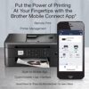 Brother MFC-J10 Series 3-in-1 Printer, Wireless Color Inkjet Printer, Printer, Copy, Scan, Fax - 9.5 ppm, 150 Sheets, 1.8" Color LCD, with Mobile Device and Duplex Printing, with MTC Printer Cable - Image 4
