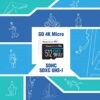 TEAMGROUP GO Card 256GB Micro SDXC UHS-I U3 V30 4K for GoPro & Action Cameras High Speed Flash Memory Card with Adapter for Outdoor, Sports, 4K Shooting TGUSDX256GU303 - Image 5