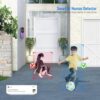 SJCODE Smart Video Doorbell Included Ring Chime, Wide-Angle Lens, Battery Powered, Human Detection, 2 Way Audio, Night Vision, Security Camera Wireless for Indoor/Outdoor Surveillance - Image 3