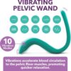 IntimateRose Vibrating Pelvic Wand, Pelvic Floor Muscle Trigger Point Massager, Perineal Massage Tool for Pelvic Physical Therapy & Pain Relief, BPA-Free, Latex-Free (Vibration) - Image 3