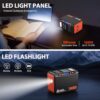 Takki 88.8Wh Portable Power Station Lithium Battery Solar Generator Power Bank with 120W Peak AC Outlet Battery Backup for Camping Home Use Emergency(Without Solar Panel) - Image 4