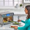 Emeril Lagasse Dual Zone 360 Air Fryer Oven Combo with French Door, 25 QT Extra Large, Cook Two Foods in Different Ways, Up to 60% Faster from Frozen to Finish - Image 7