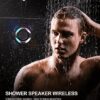 Waterproof Bluetooth Speaker IPX7, Shower Speaker with Dynamic Lights, TWS Mode, Loud Stereo Sound, Robust Bass, Portable Wireless Speaker with 24H Playtime for Home, Outdoor/Kayak/Gift for Men, Women - Image 5