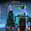 Brizled 164ft 498 LED Smart String Lights, App & Voice Controlled, Dimmable Color Changing Christmas Lights, Works with Alexa & Google Home - Image 2