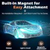 SEVENPARK GPS Tracker for Vehicles - GPS Tracking Device No Subscription - Real-Time Tracking, Global Coverage, Portable Magnetic GPS Tracking Device for Cars, for Kids,Dogs,Belongings (GF10) - Image 4