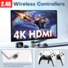 Retro Game Stick, Retro Gaming Console with 20000+ Classic Video Games, 23 Emulators, 64G Storage, 4K HDMI Output and 2.4GHz Wireless Controller, Plug and Play Video Games for TV, Gifts for All Age - Image 3
