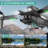4K Camera Drone for Kids 8-12 & Adults - Beginner-Friendly Mini Drone with Emergency Stop, 360° Flips, Carrying Case & 2 Batteries, Headless Mode,RC Quadcopter Toys for Boys Girls Age 6-14 - Image 2