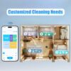 Robot Vacuum and Mop Combo, Self-Emptying, 60-Day Capacity, Schedule, 180mins Runtime, Home Mapping, Wi-Fi/App/Alexa/Remote, Robotic Vacuum Cleaner for Pet, Hard Floors, Carpet - Image 4