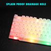 CHONCHOW RGB Gaming Keyboard and Mouse Combo,USB Wired Light Up Keyboard, Rainbow LED Lit Backlight Keyboard Mouse Set for Computer Windows PC PS4 Xbox Laptop iMac Resberry Pi - Image 6