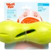 West Paw Zogoflex Qwizl Interactive Treat Dispensing Dog Puzzle Treat Toy for Dogs, Granny Smith, Large
