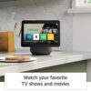 Echo Show 10 (3rd Gen) | Charcoal with Blink Mini Indoor Smart Security Camera, 1080 HD with Motion Detection - Image 3