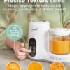 GROWNSY Baby Food Maker with Steam Basket, One Step Baby Food Processor Steamer Puree Blender Grinder Mills Machine, Auto Cooking Grinding and Sterili-zing for Healthy Homemade Baby Food, BPA-Free - Image 6