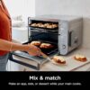 Ninja Countertop Oven Double Stack XL & Air Fryer with Pro Cook System, 12-in-1, Flexdoor, FlavorSeal, SMART FINISH with DualZone Technology, Air Fryer, Bake, Broil, Reheat, Stainless Steel, DCT651 - Image 6