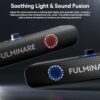 FULMINARE Bluetooth Speaker with 26W HD Sound, Portable Speaker Up to 30H Playtime, AUX&TF-Card&USB Input, LED Lights, Speakers Bluetooth 5.3 Wireless for Home/Party/Outdoor, Birthday Gift (Black) - Image 3