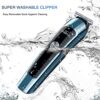 Brightup Beard Trimmer for Men, IPX7 Waterproof Mens Grooming Kit with Cordless Hair Clippers, Electric Razor with LED Display, Shavers for Mustache, Body, Face, Ear, Nose Hair Trimmer, Gifts for Men - Image 3