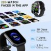 Smart Watch (Answer/Make Calls), 1.96" HD Screen SmartWatch for Men Women 113+ Sport Modes, Fitness Activity Tracker Heart Rate/Sleep Monitor/Pedometer, IP68 Waterproof, Smart Watches for Android iOS - Image 7