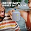 Ultimate Ears WONDERBOOM 4 Portable Waterproof Bluetooth Speaker with Big Bass and 360-Degree Sound, Dustproof Floating Speaker with 131ft (40m) Range - Black - Image 2