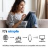 Linksys Atlas WiFi 6 Router Home WiFi Mesh System, Dual-Band, 2,000 Sq. ft Coverage, 25+ Devices, Speeds up to (AX3000) 3.0Gbps - MX2000 1-Pack,White - Image 7