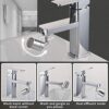 Srmsvyd 720° Swivel Sink Faucet Aerator, Bathroom Sink Spray Aerator Anti-Splash Rotate Faucet and Water Saving Faucet Sprayer Head Attachment for Kitchen Backyard - Image 4