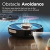 Shark RV2820AE Detect Pro Self-Empty Robot Vacuum, 60-Day Capacity HEPA Base, 3 Detect & React Technologies, Auto Deep-Clean on Carpets and Hardfloors, NeverStuck Tech, Wi-Fi Black/Bronze (Renewed) - Image 8