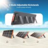 200 Watt Portable Solar Panel for Power Station Generator, 18V IP65 Waterproof 4 Kickstands Foldable Solar Panel, Solar Charger with MC4 Cable and USB Outputs for Outdoor Trip RV Camping Off Grid - Image 7
