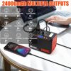 Takki 88.8Wh Portable Power Station Lithium Battery Solar Generator Power Bank with 120W Peak AC Outlet Battery Backup for Camping Home Use Emergency(Without Solar Panel) - Image 3