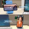 Miady 4-in-1 Magnetic Wireless Portable Charger 10000mAh, 22.5W Fast Charging Power Bank, Wireless Charging Station for iPhone 15/14/13/12 Series, Apple Watches, AirPods & Android Smartphones - Image 3