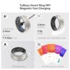 Tulbeys Smart Rings for Men & Women, Fitness Tracker Health Monitor Ring, Wearable Sleep Tracking Ring, Step Counter, Blood Oxygen, Heart Rate, Calories Burned, IP68 Waterproof Smart Ring (US 10) - Image 6