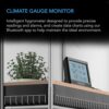 AC Infinity CLOUDCOM B1, Temperature Humidity VPD Smart Hygrometer with LCD Display & Bluetooth App Monitor, Climate Gauge Thermometer Sensor Probe for Basements, Guitar Rooms, Grow Tents, Greenhouses - Image 2