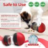 Mankoda Interactive Dog Puzzle Toys, Brain Stimulation Rolling Treat Dispenser Ball & Slow Feeder Combo for Dogs to Keep Them Engaged and Busy - Image 5