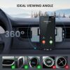 CINDRO Phone Holder Car [Upgrade Clip Never Fall] Car Phone Holder Mount Automobile Air Vent Hands Free Cell Phone Holder for Car Fit for All Car Mount for iPhone Android Smartphone - Image 5