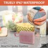 JBL Go 3 Portable Bluetooth Wireless Speaker, IP67 Waterproof and Dustproof Built-in Battery - Gray - Boomph's Comprehensive Ultimate Performance Cloth Solution for Your On-the-Go Sound Experience - Image 3