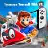 Orzly VR Headset Designed for Nintendo Switch & Switch OLED Console with Adjustable Lens for a Virtual Reality Gaming Experience and for Labo VR - Black - Gift Boxed Edition - Image 8
